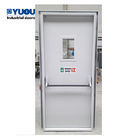 UL 10C Interior Fire Rated Steel Door Emergency Exit 1.5mm Thick RAL color