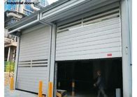 Automatic Industrial Roller Shutter Doors 6m Customized Rapid Garage Doors