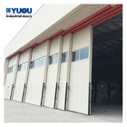 Automatic Sliding Airplane Hanger Doors Steel 23DB Noise Proof Customized