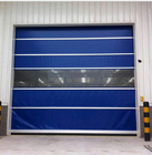 Rapid Automatic IP55 Pvc Roller Shutter Doors Industrial Rolling Fabric Roll