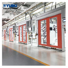 Folding Fabric Curtain Pvc Roller Door Industrial for Robotic Welding Room