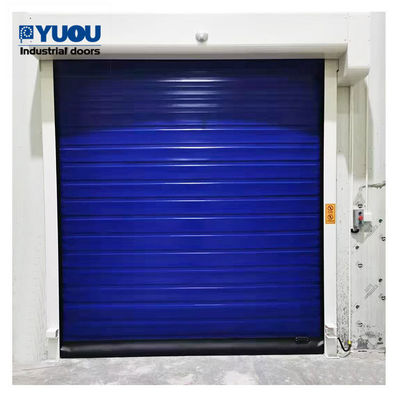 Cold Room 15ft Height High Speed Roller Shutter Door Refrigeration 1.2m/S Anti Collision