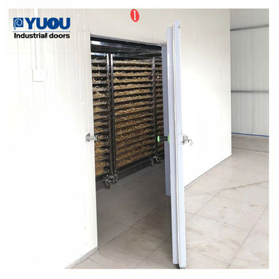 Insulated Cool Room Sliding Door Tight Warehouse 75mm 100mm Sandwich Panel