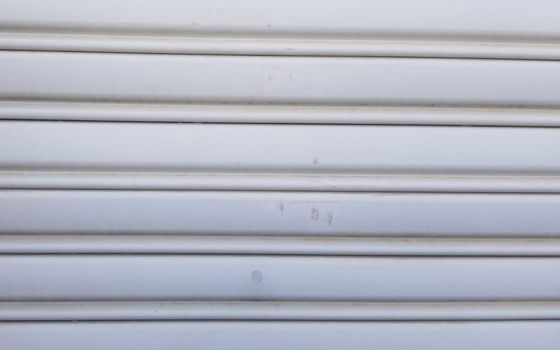 Windproof Automatic Steel Roller Shutter Door Galvanised RAL colour