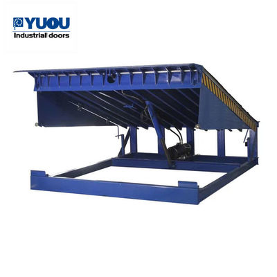 Hydraulic 10t 12t Loading Dock Leveler Hinged Plate 400mm Lip For Logistic Park