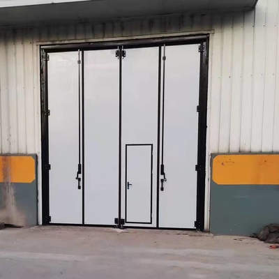 Automatic 5mm Industrial Sliding Folding Doors Insulated Small