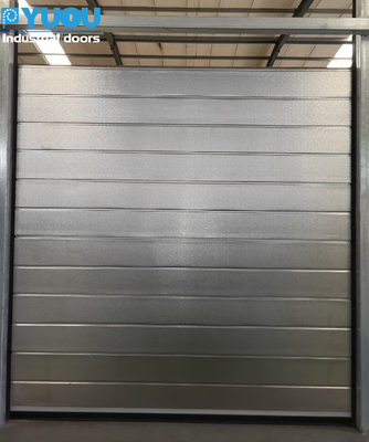 China Sliding Sectional Overhead Industrial stainless steel Door
